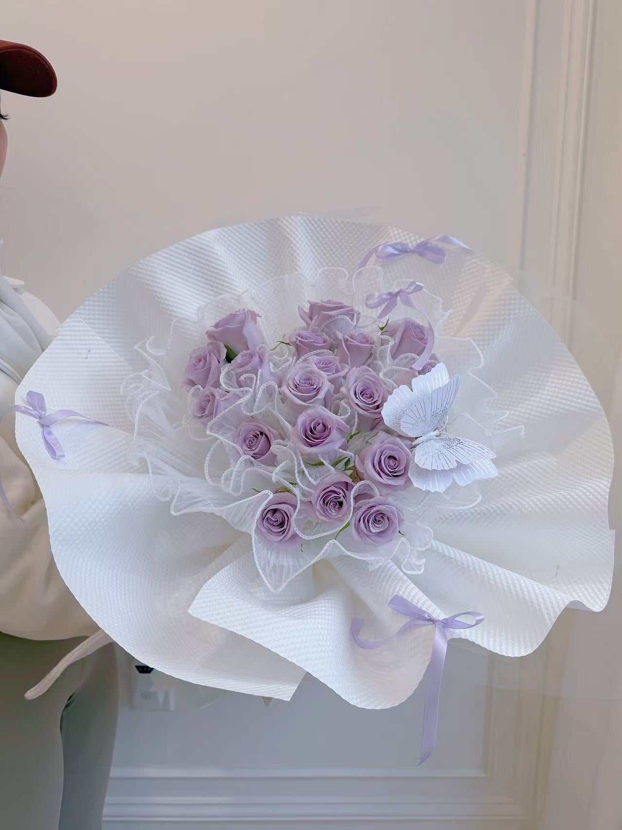 Purple Rose Bouquet (19st to 99st)