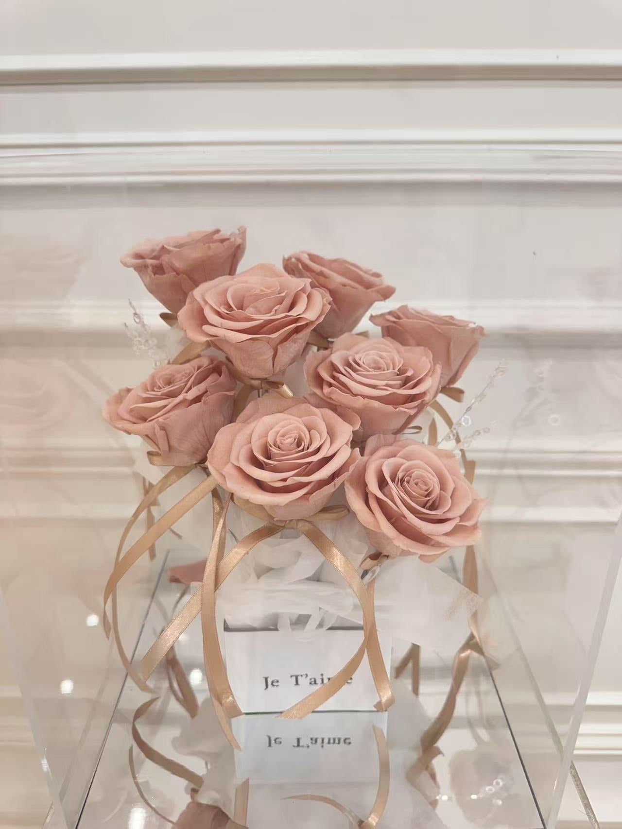 8 Roses Flower Box 永生玫瑰礼盒