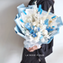 Light Blue Preserved Flowers by La Rose Fleur