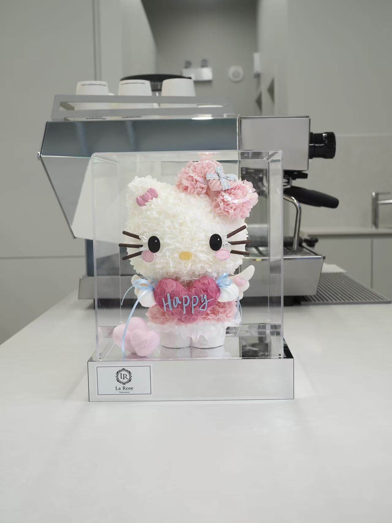 P10. HELLO KITTY Preserved Flower Box