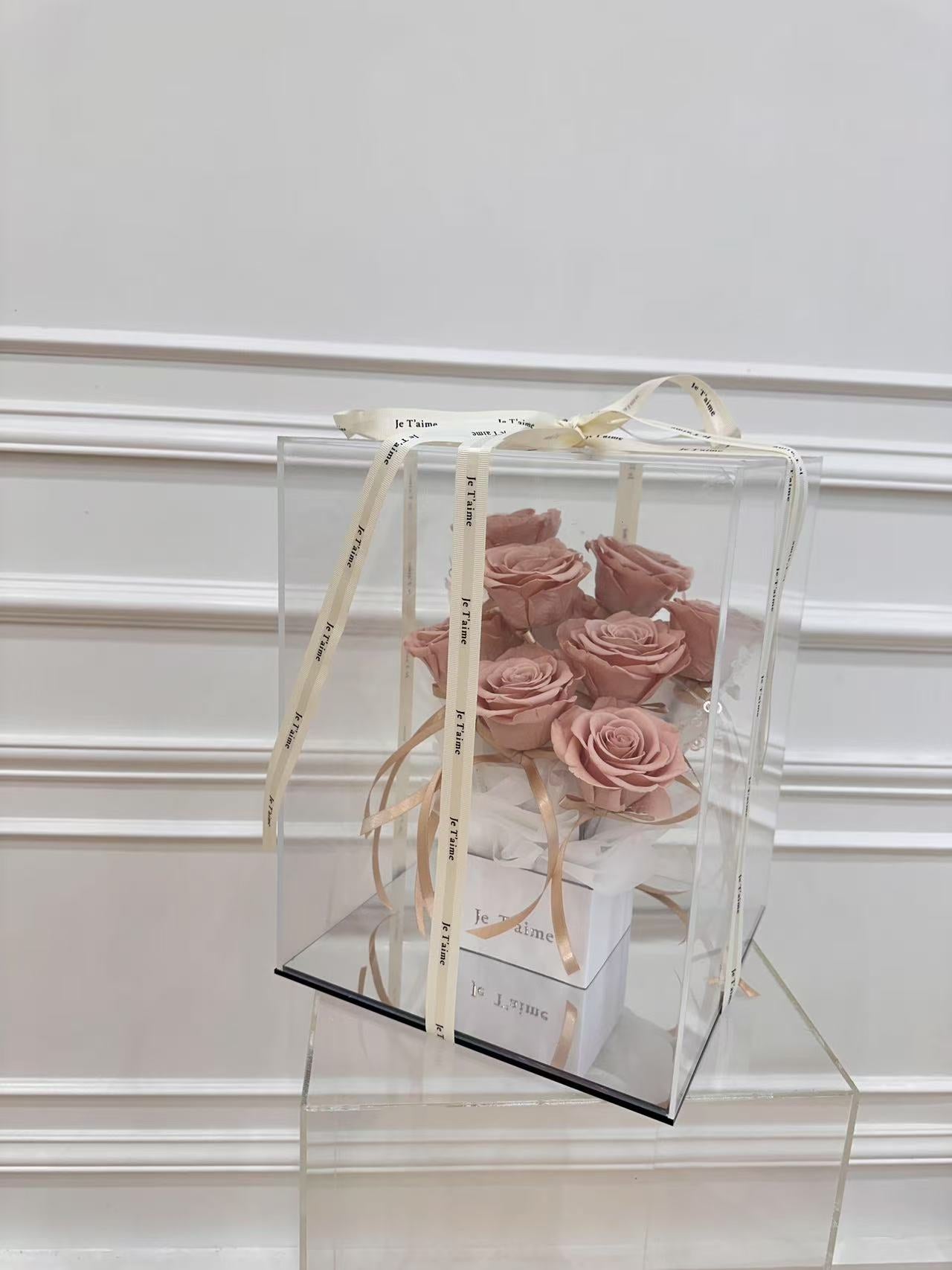 8 Roses Flower Box 永生玫瑰礼盒
