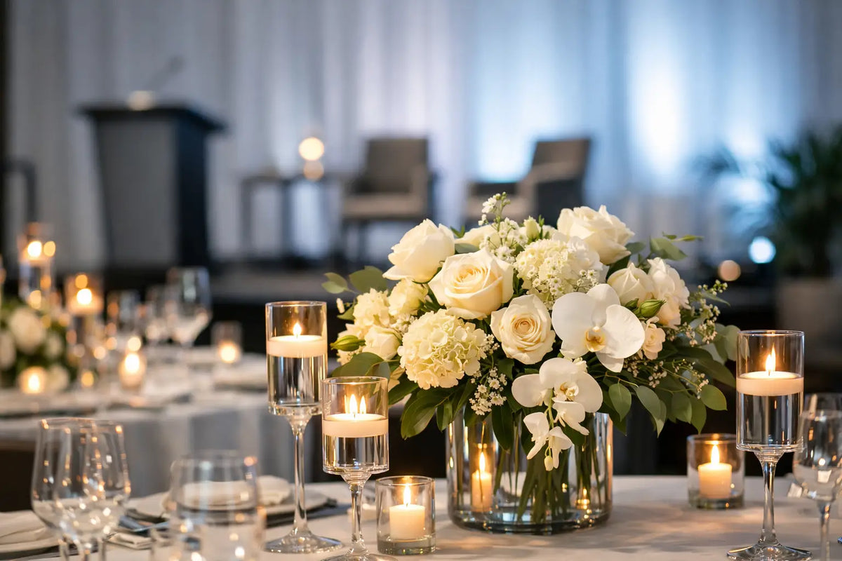 Corporate Event Floral Design That Sets the Tone