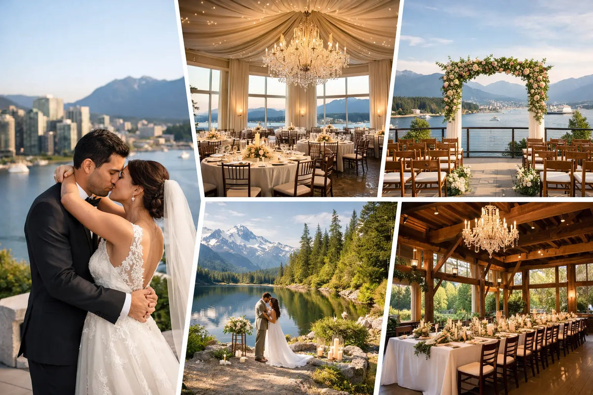 Vancouver Wedding Venue Options for Every Love Story