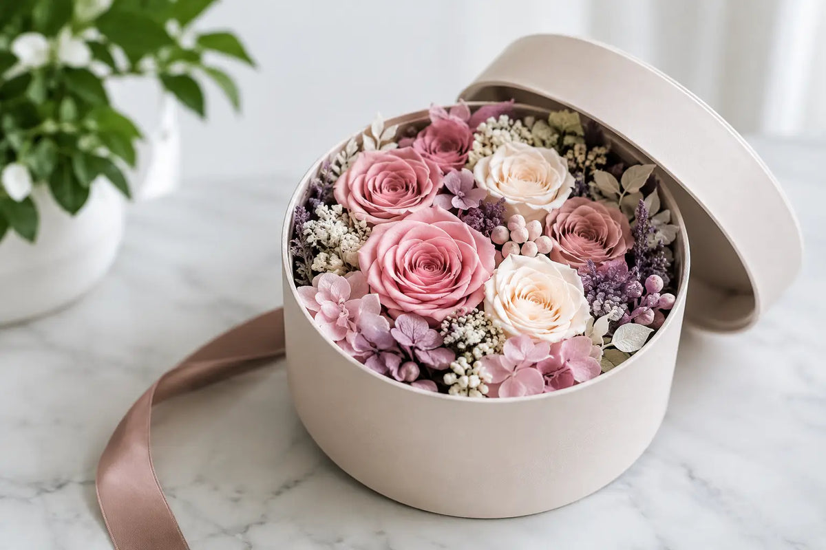 Why a Preserved Flower Box Makes a Lasting Gift