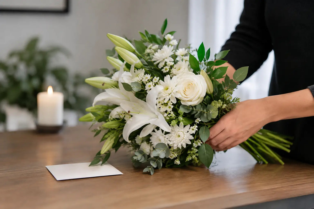How to Send Flowers After a Loss with Care