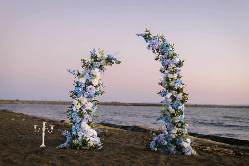 Faux Flower Collection-Blue
