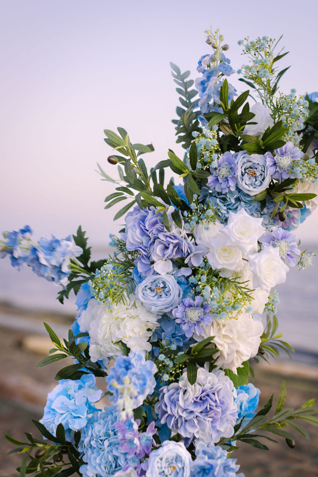 Faux Flower Collection-Blue