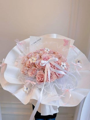 L1-Pearl Rose Gold Tinted Rose