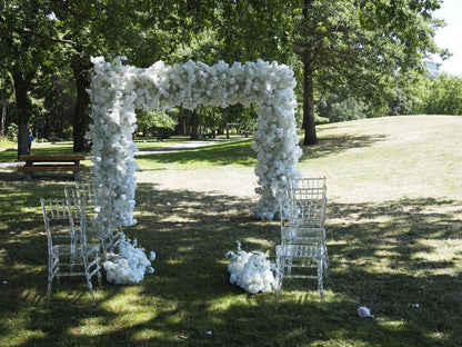 Faux Flower Rental-White