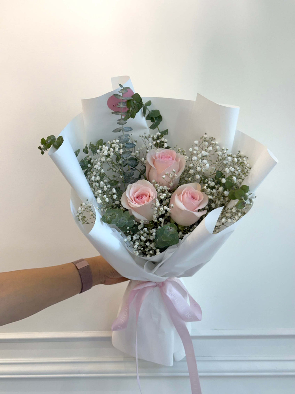 Fresh Pink Rose Bouquet P22