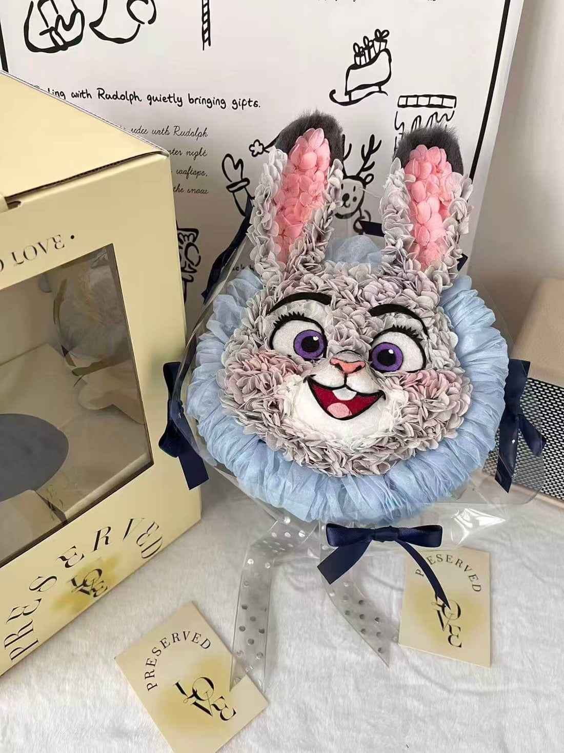 P7. JUDY Preserved Flower Bouquet