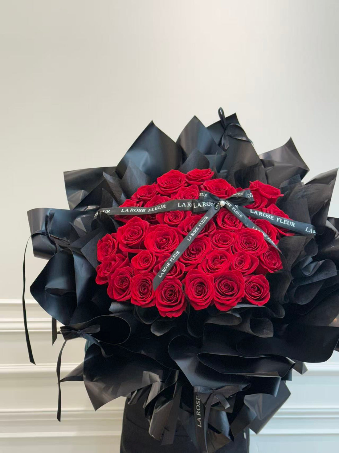 L2-Fancy Wrapping Red Rose Bouquet