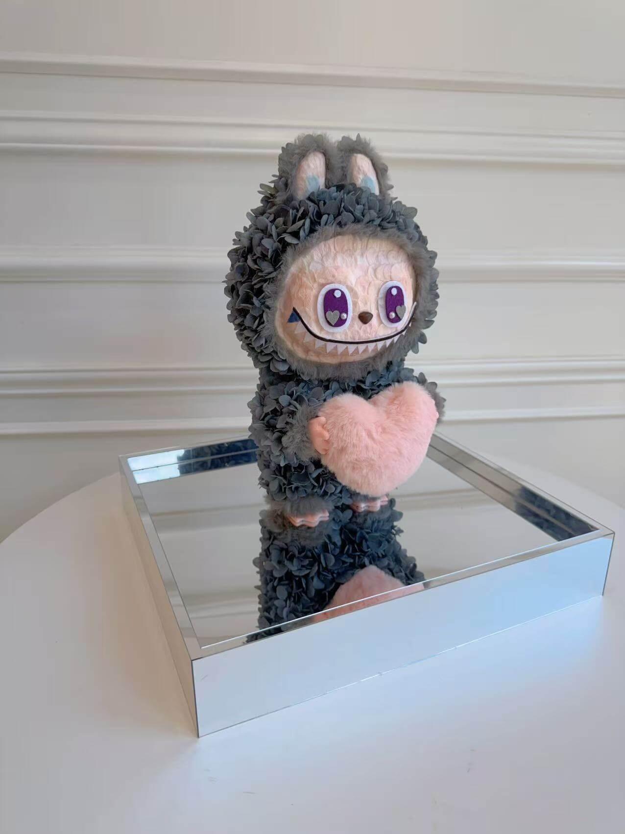 P9. LABUBU-Handmade with Preserved Flower