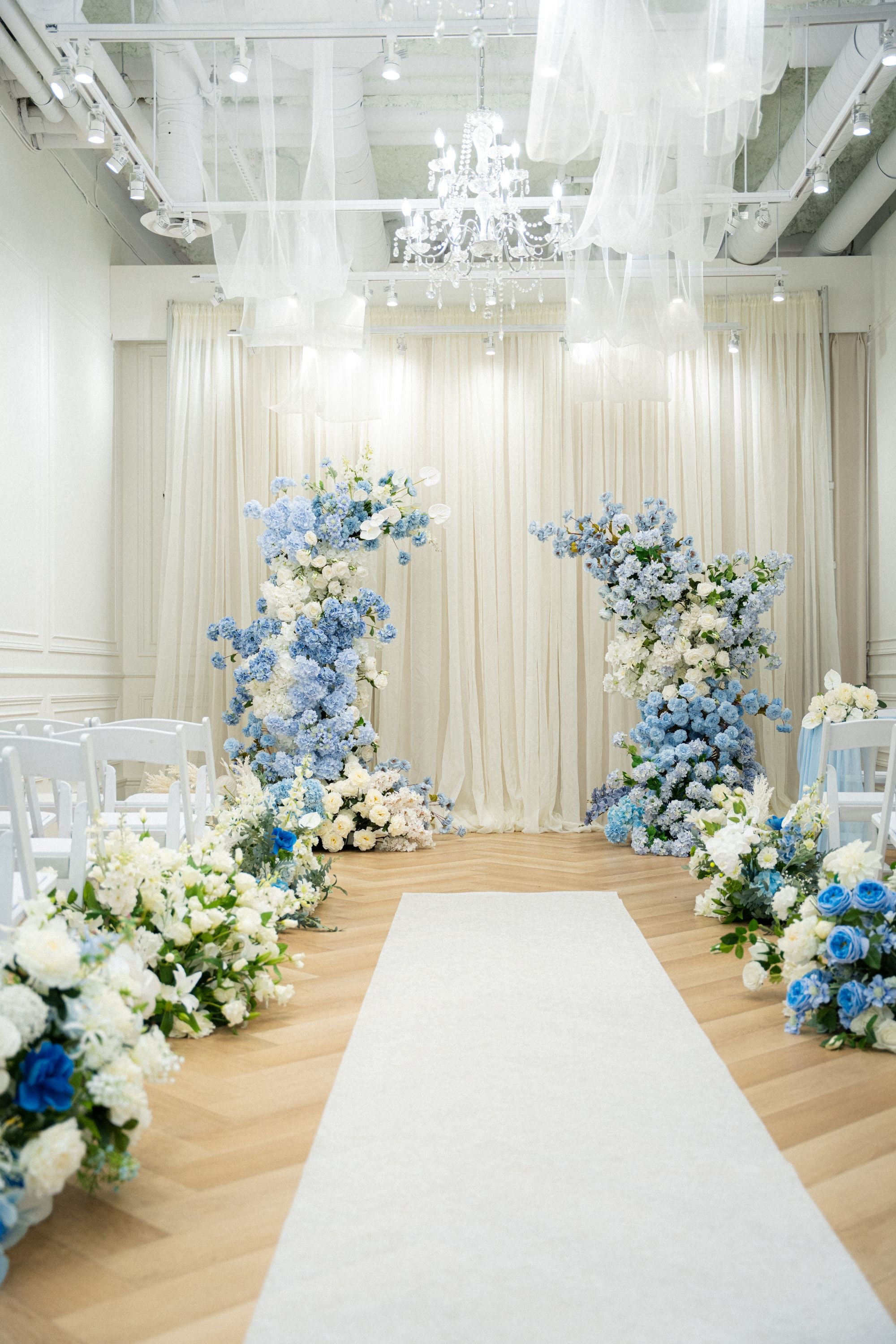 Faux Flower Collection-Blue