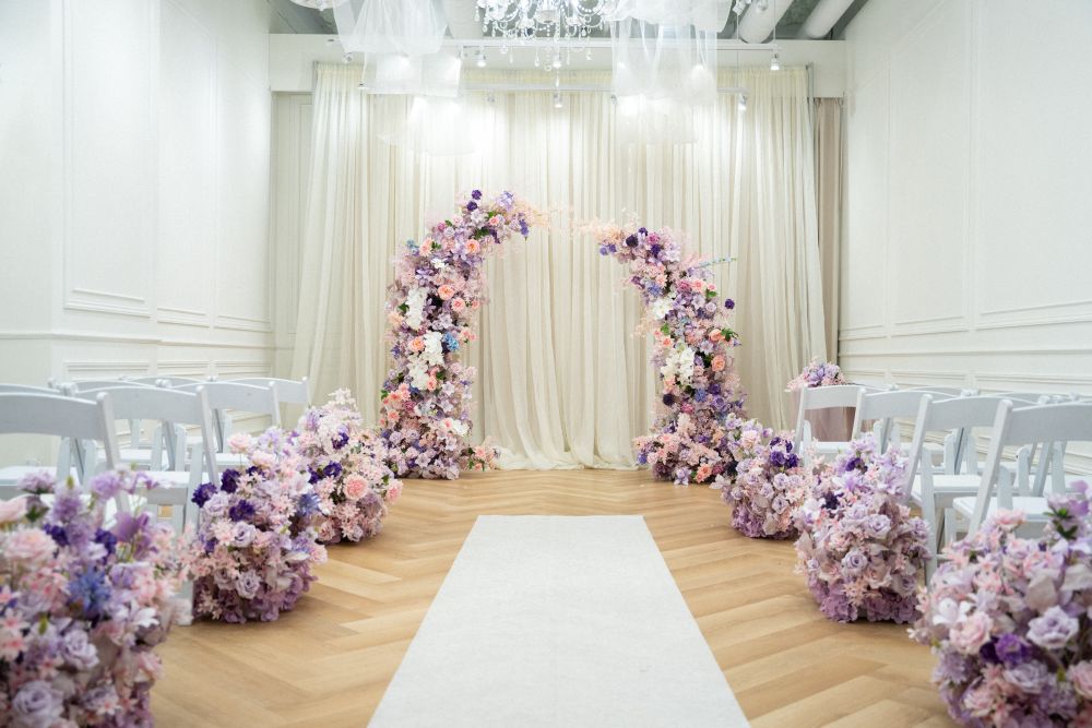 Faux Flower Collection -purple