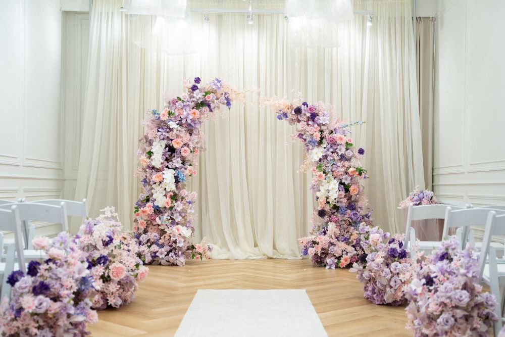 Faux Flower Collection -purple