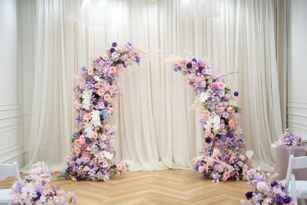 Faux Flower Collection -purple