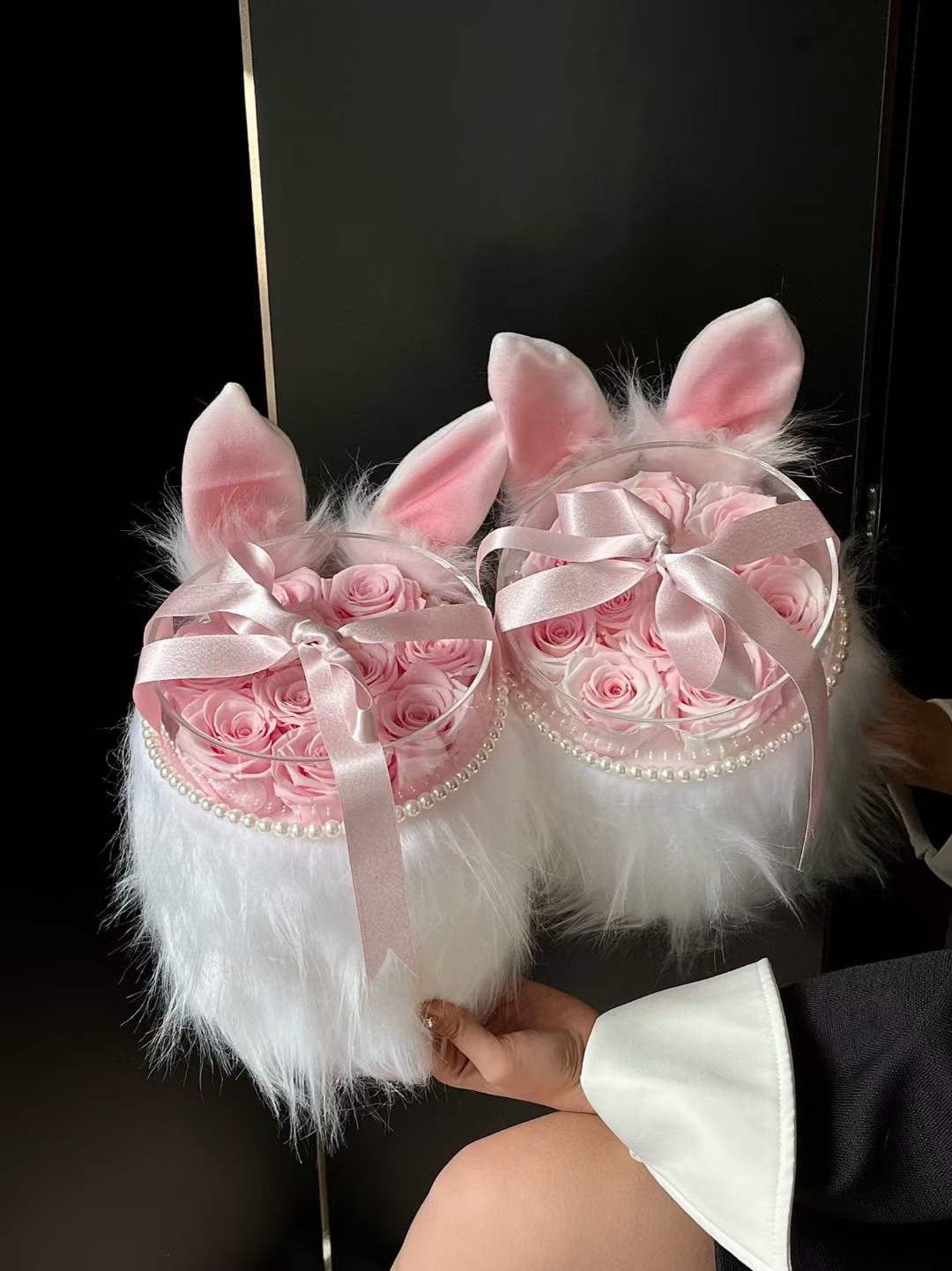 Bunny Rose Bucket